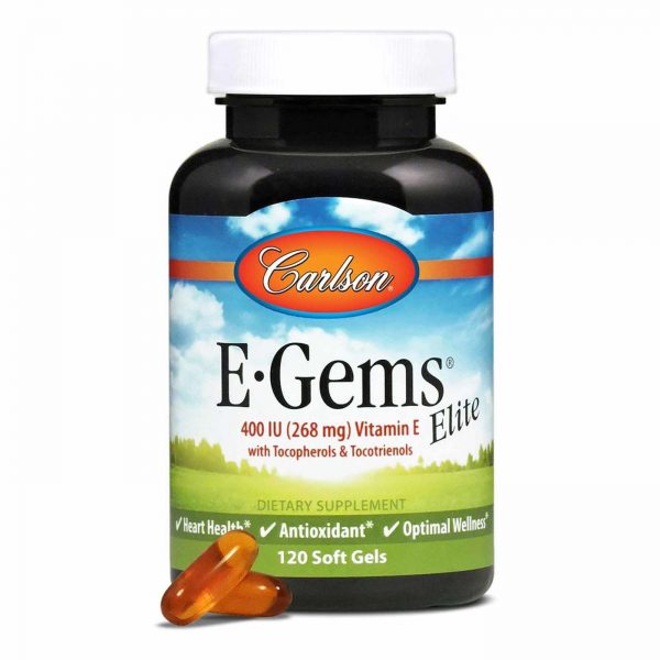 Comprar Carlson Labs, E-Gems Elite - 120 Cápsulas - Imagem 5