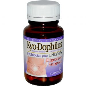 Comprar Kyolic, Probiótico Kyo-Dophilus® com Enzimas - 60 Cápsulas