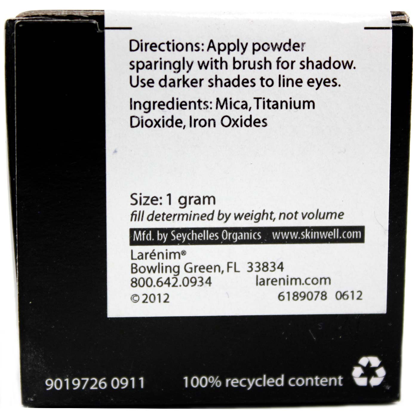 Comprar Larenim Mineral Makeup Prata Cor dos olhos Pixie Dust 2 gramas - Imagem 2