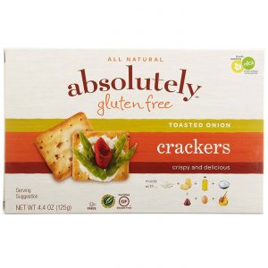 Comprar Biscoito Absolutamente sem glúten (6 pacotes) Cebola torrada 125g