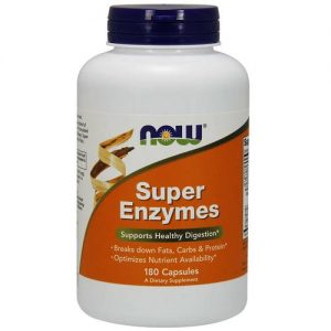 Comprar Now Foods, Super Enzimas - 180 Cápsulas