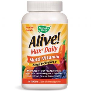 Comprar Nature's Way, Multivitamínico Alive! Max Potência - 180 Tabletes