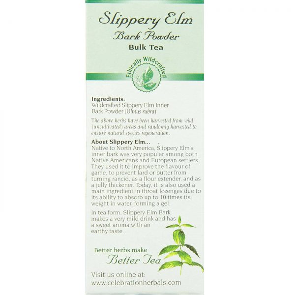 Comprar Celebration Herbals Herbal Tea, Chá de Olmo Escorregadio em Pó - 60 g - Imagem 4