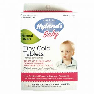 Comprar Hyland's, Tabletes para o Resfriado do Bebê - 125 Mini Comprimidos Solúveis