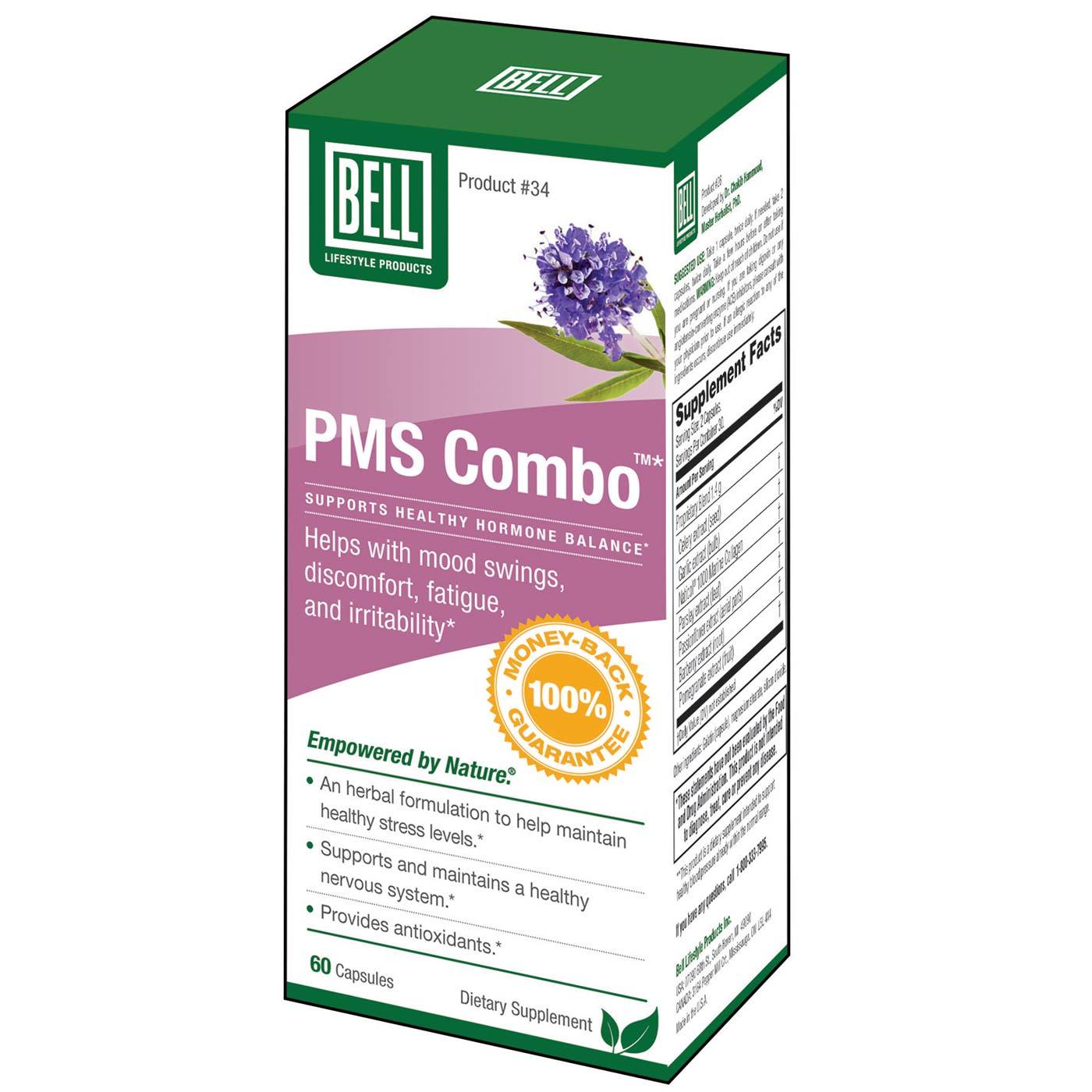 Comprar Bell, PMS Combo™ - 60 Cápsulas