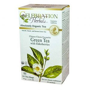 Comprar Celebration Herbals, Chá verde com sabugueiro - 24 Saquinhos de chá