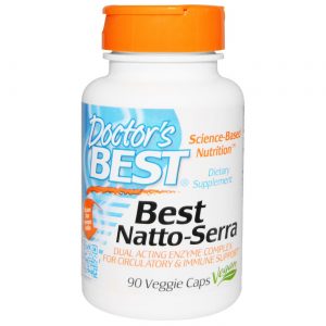 Comprar Doctor's Best, Natto Serra - 90 Cápsulas Vegetarianas