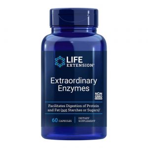 Comprar Life Extension, Enzimas Extraordinárias - Para Digestão de Proteínas e Gorduras - 60 Cápsulas