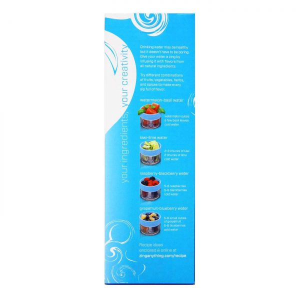 Comprar Zing Anything, Garrafa Aqua Zinger™, Azul - 1 Garrafa com Capacidade para 600 ml (20 fl oz ) - Imagem 4