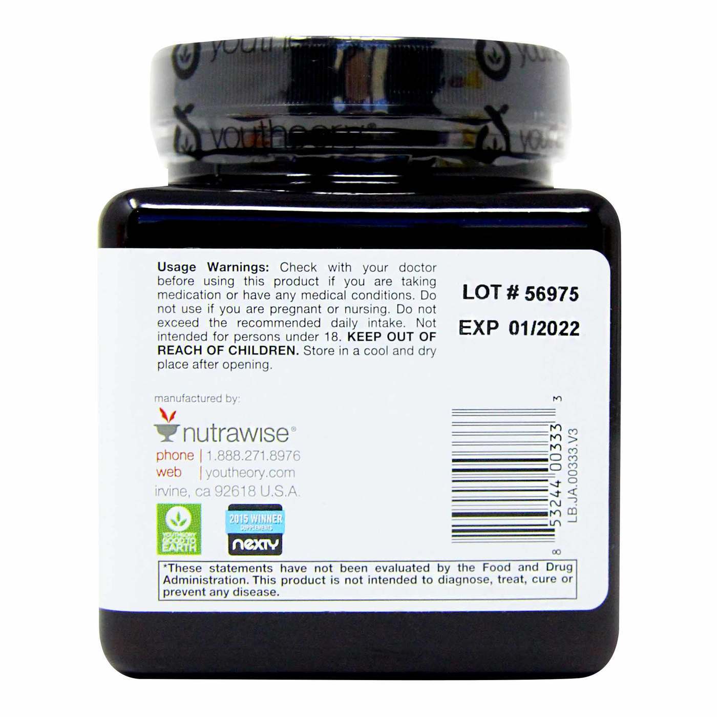 Comprar Youtheory, Colágeno Tipo 2 - 120 Comprimidos - Imagem 3