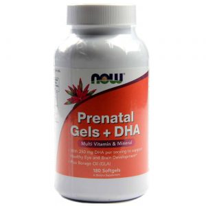 Comprar Now Foods Pré-natal Gel DHA 180 Cápsulas