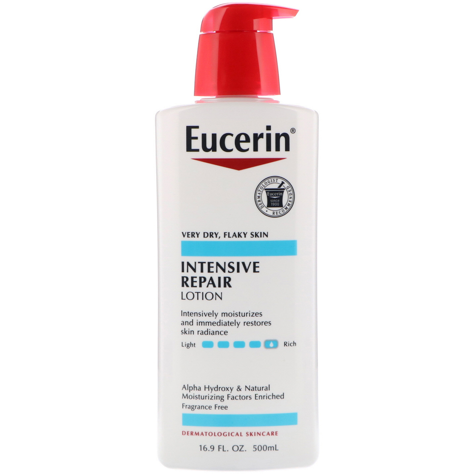 Comprar Eucerin, Loção Intensiva para Reparos, Sem Fragrância, 500 ml (16,9 fl oz)