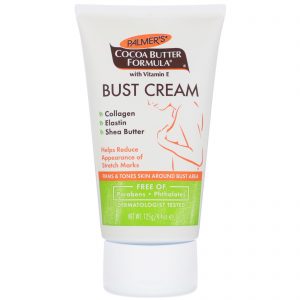 Comprar Palmer's, Fórmula de manteiga de Cacau, Creme de Busto com Bio C-Elaste, 4,4 oz (125 g)