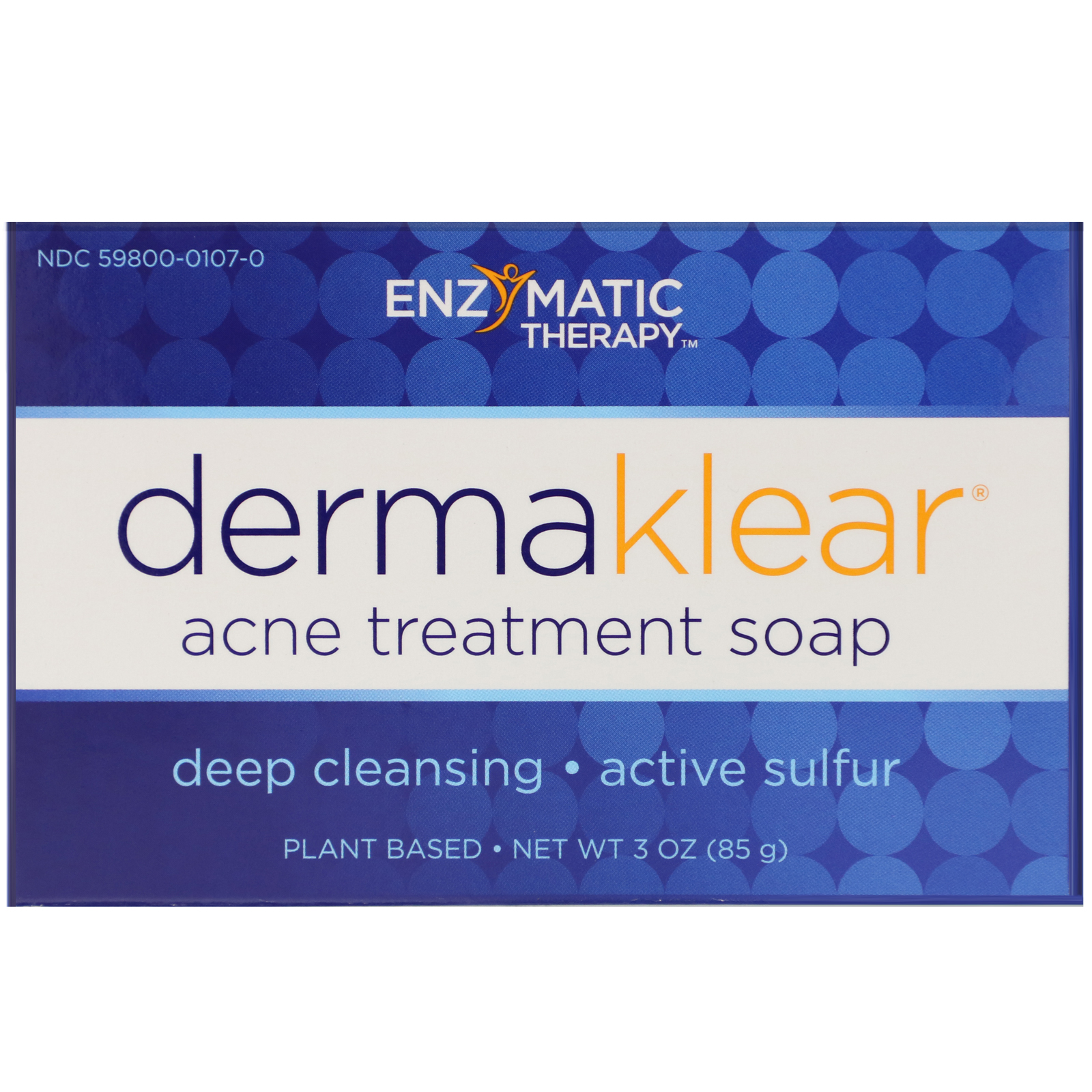 Comprar Enzymatic Therapy, DermaKlear, Sabonete Antiacne, 3 oz (85 g)