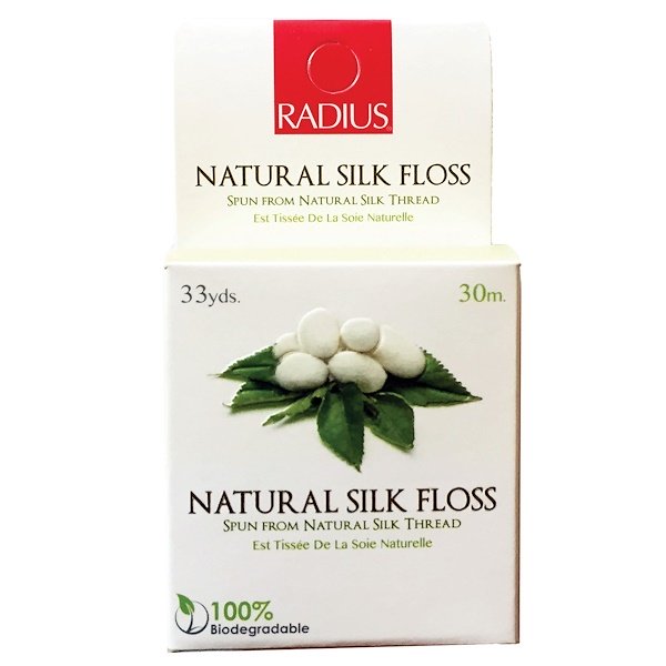 Comprar RADIUS, Fio dental natural sedoso, 33 yds (30 m)