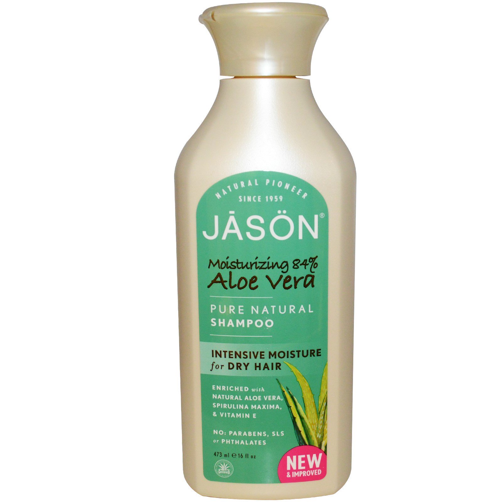 Comprar Jason Natural, Xampu Puro e Natural, Babosa, 16 fl oz (473 ml)