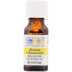 Comprar Aura Cacia, Camomila-romana, Relaxante, 15 ml (0.5 fl oz)