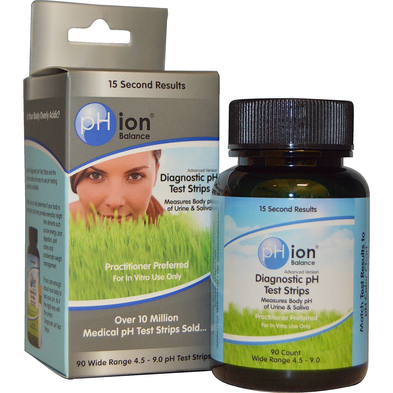 Comprar pHion Balance, Fitas de Teste de pH Diagnostic, 90 Fitas