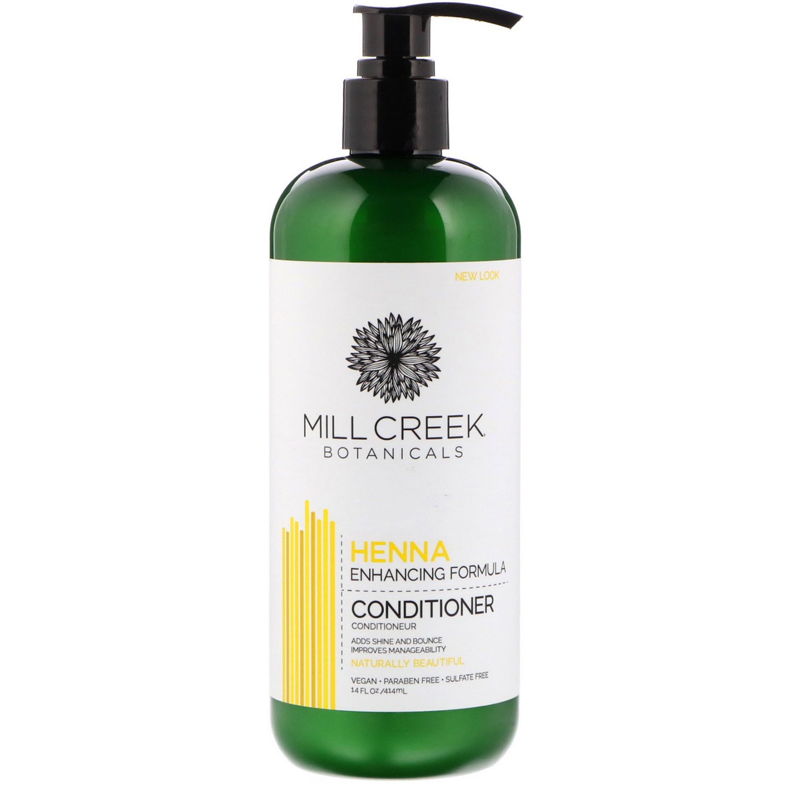 Comprar Mill Creek Botanicals, Henna Conditioner, Enhancing Formula, 14 fl oz (414 ml)