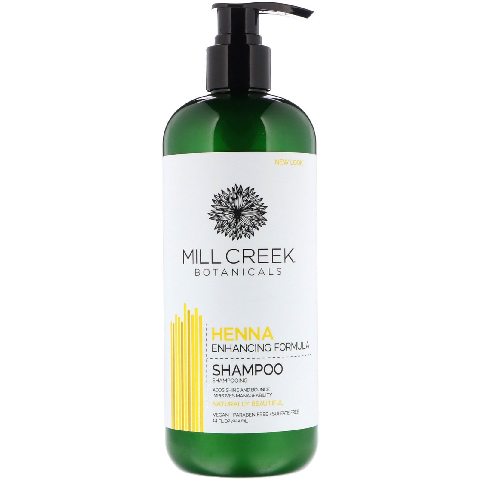 Comprar Mill Creek Botanicals, Henna Shampoo, Enhancing Formula, 14 fl oz (414 ml)