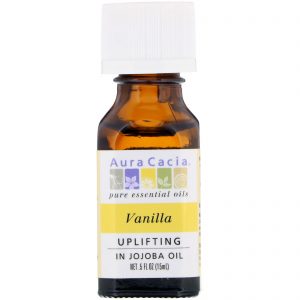 Comprar Aura Cacia, Vanilla, Uplifting, .5 fl oz (15 ml)