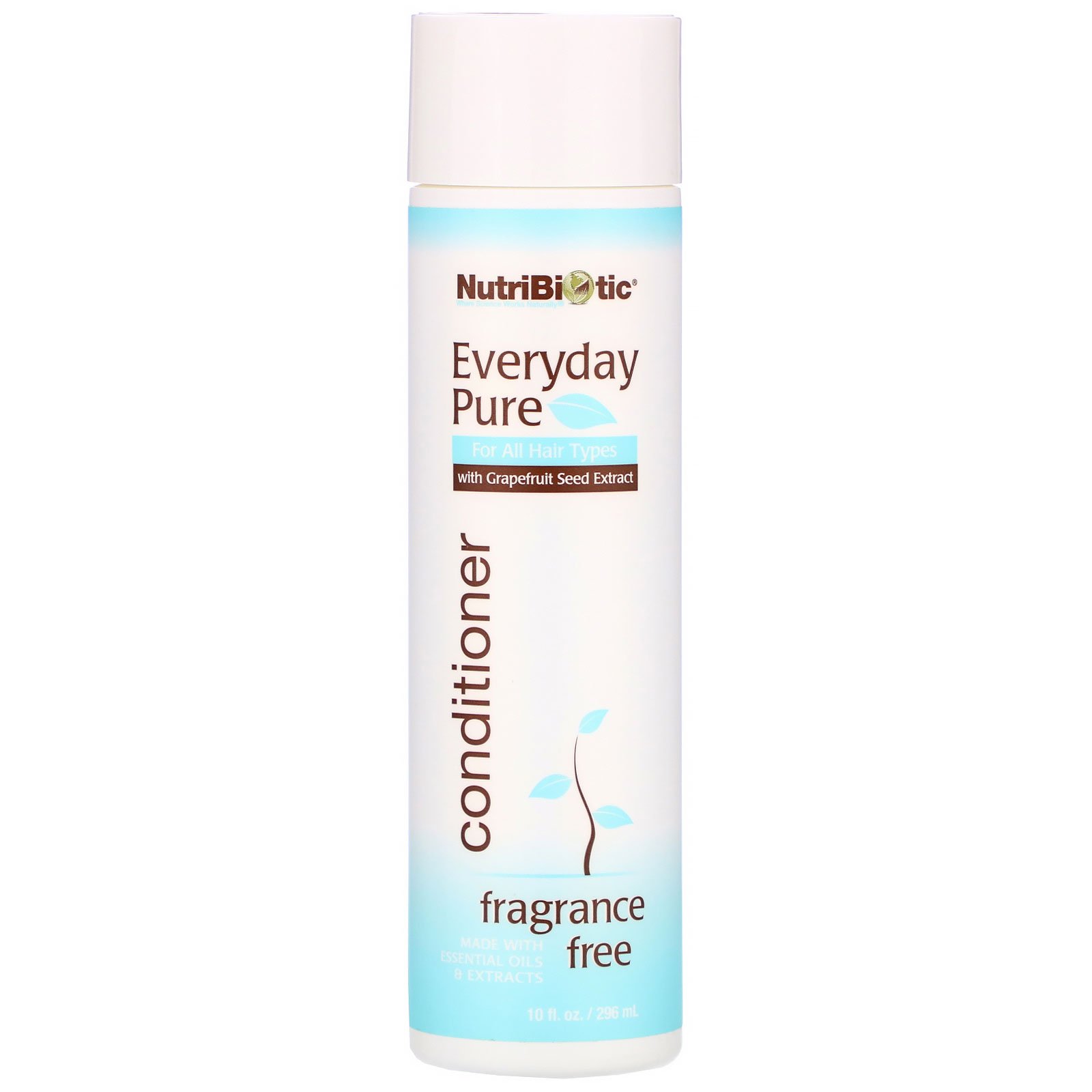Comprar NutriBiotic, Everyday Pure Conditioner, Fragrance Free, 10 fl oz (296 ml)