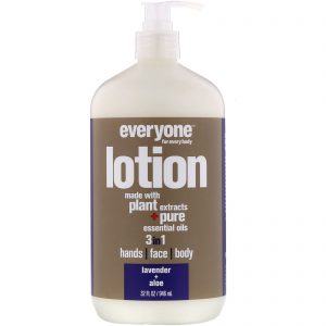 Comprar EO Products, Everyone Lotion, 3 in 1, Lavender + Aloe, 32 fl oz (946 ml)