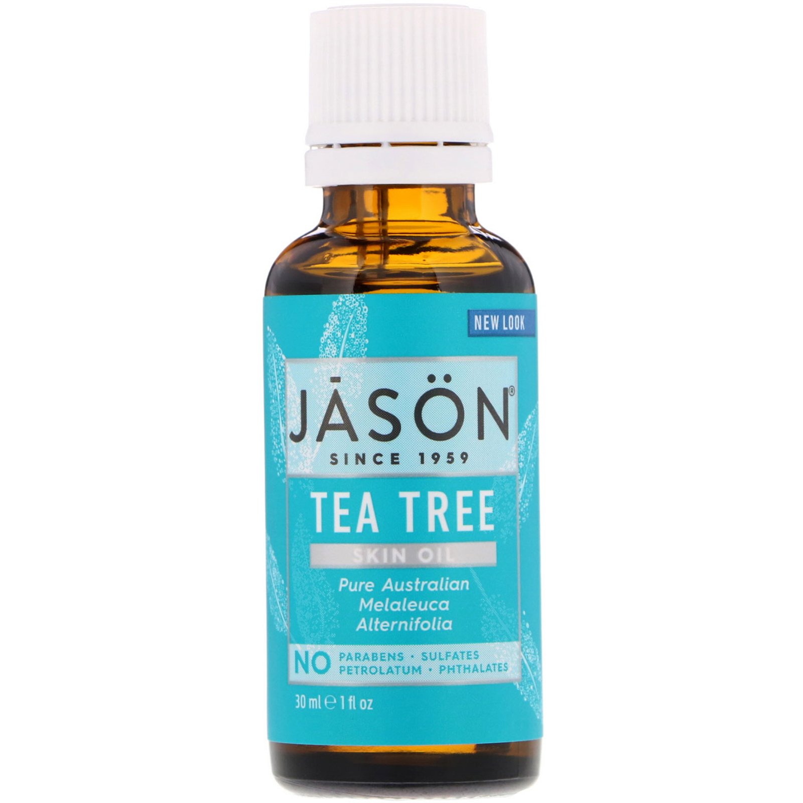 Comprar Jason Natural, Skin Oil, Tea Tree, 1 fl oz (30 ml)