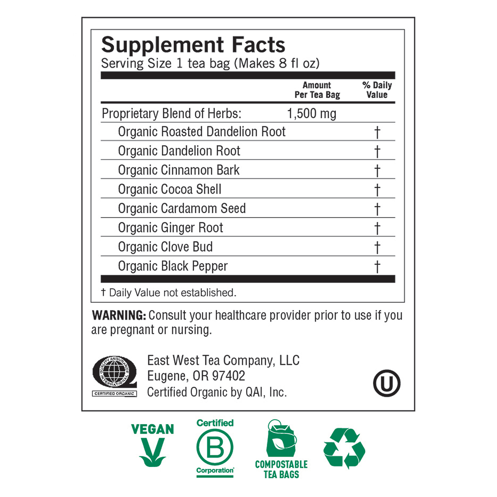 Comprar Yogi Tea, Detox Apimentado de Dente-de-leão Torrado, sem cafeina, 16 pacotes de chá, 0,85 oz (24 g) - Imagem 3