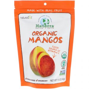 Comprar Natierra, Organic Freeze-Dried, Mango, 1.5 oz (42.5 g)
