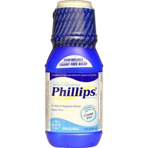 Comprar Phillip's, Leite Genuíno de Magnésia, Laxante Salino, Original, 355 ml (12 fl oz)