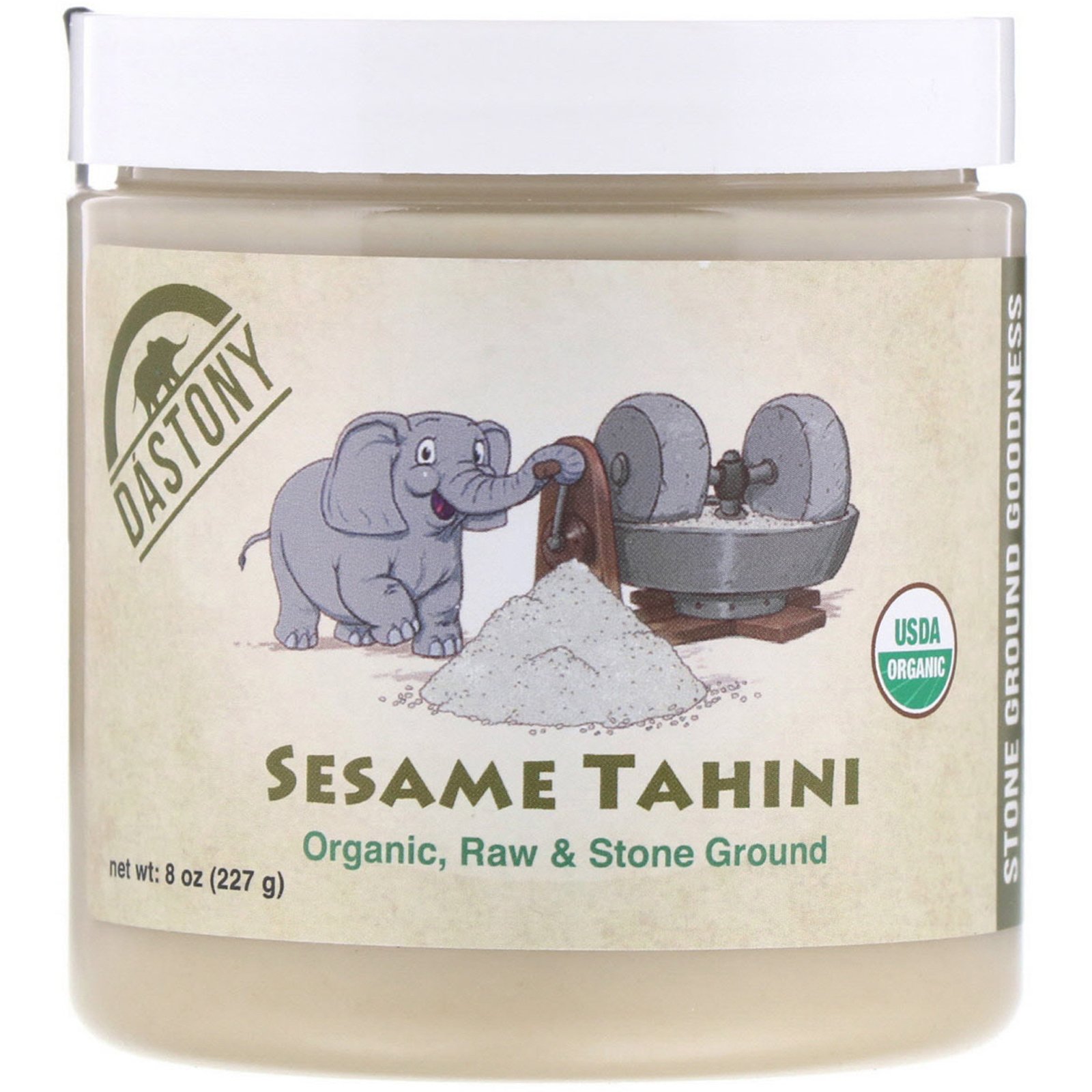 Comprar Dastony, 100% Orgânico, Sésame Tahini, 8 oz (227 g)