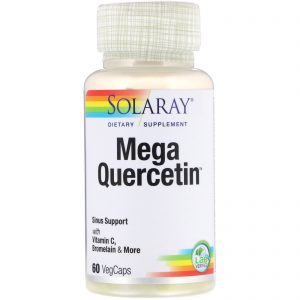Comprar Solaray, Mega Quercetin, 60 Veggie Caps