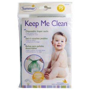 Comprar Summer Infant, Keep Me Clean, Sacos Descartáveis para Fraldas, 75 unidades