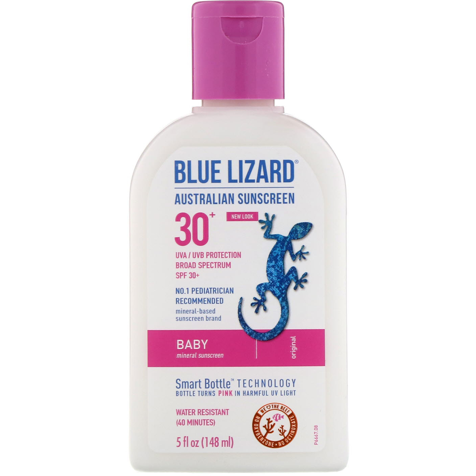 Comprar Blue Lizard Australian Sunscreen, Baby, Mineral Sunscreen, SPF 30+, 5 fl oz (148 ml) - Imagem 3