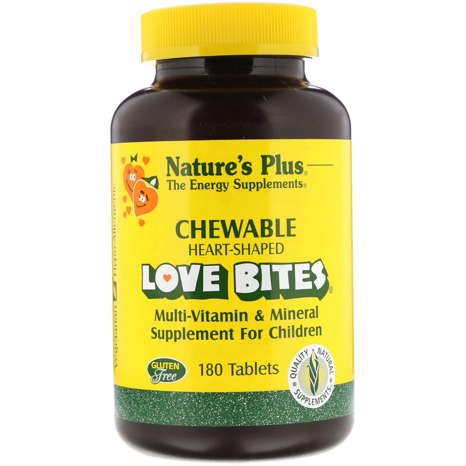 Comprar Nature's Plus, Love Bites, Multi-Vitamin & Mineral, Supplement For Children, 180 Tablets