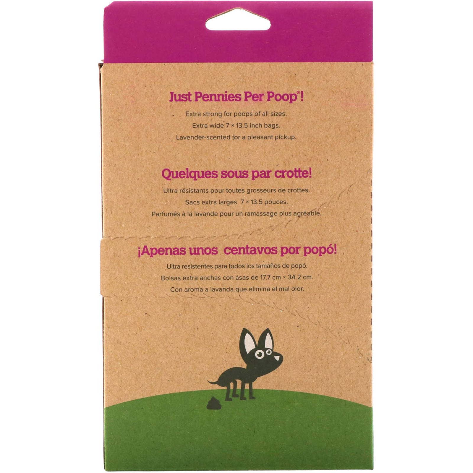 Comprar Earth Rated, Sacos com Alça, Sacos para Dejetos Caninos, Perfume de Lavanda, 120 Sacos - Imagem 2