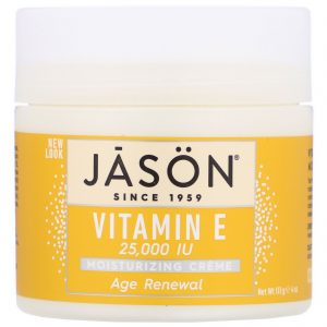 Comprar Jason Natural, Age Renewal Vitamin E Moisturizing Creme, 25,000 IU, 4 oz (113 g)