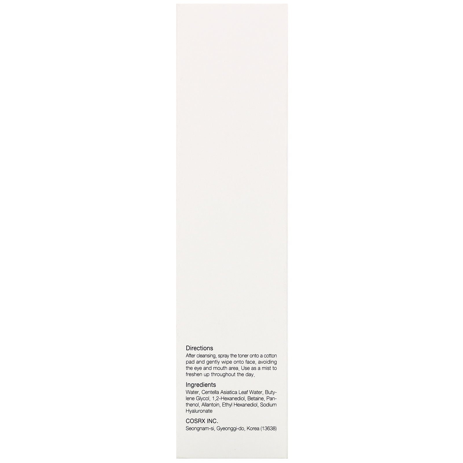 Comprar Cosrx, Centella Water Alcohol-Free Toner, 5.07 fl. oz (150 ml) - Imagem 3