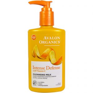 Comprar Avalon Organics, Defesa Intensa com Vitamina C, Leite de Limpeza, 8.5 fl oz (250 ml)