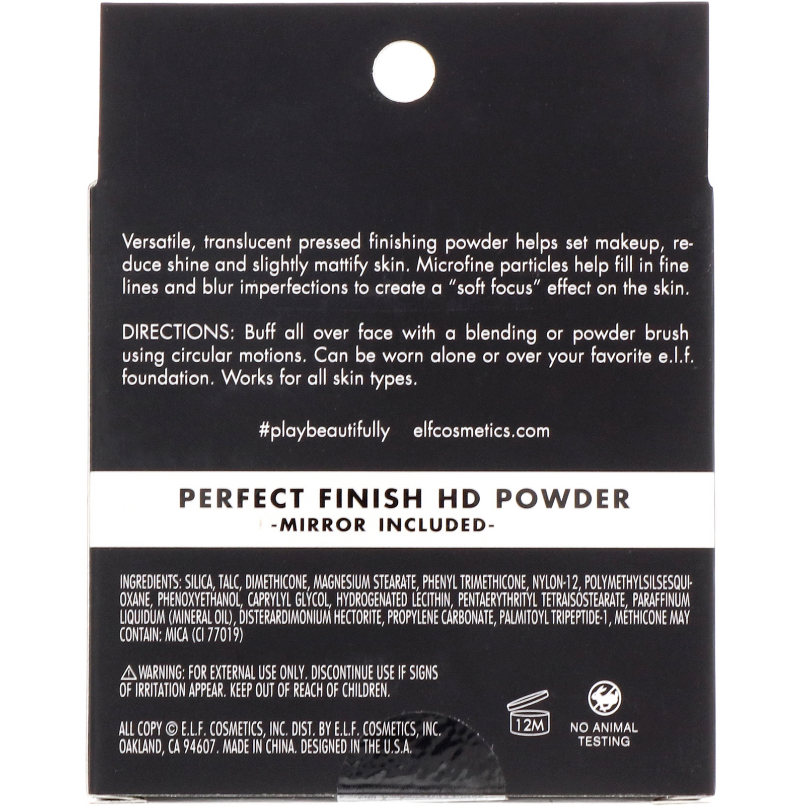 Comprar E.L.F., Pó HD de Finalização Perfeita, Claro, 8 g (0,28 oz) - Imagem 3