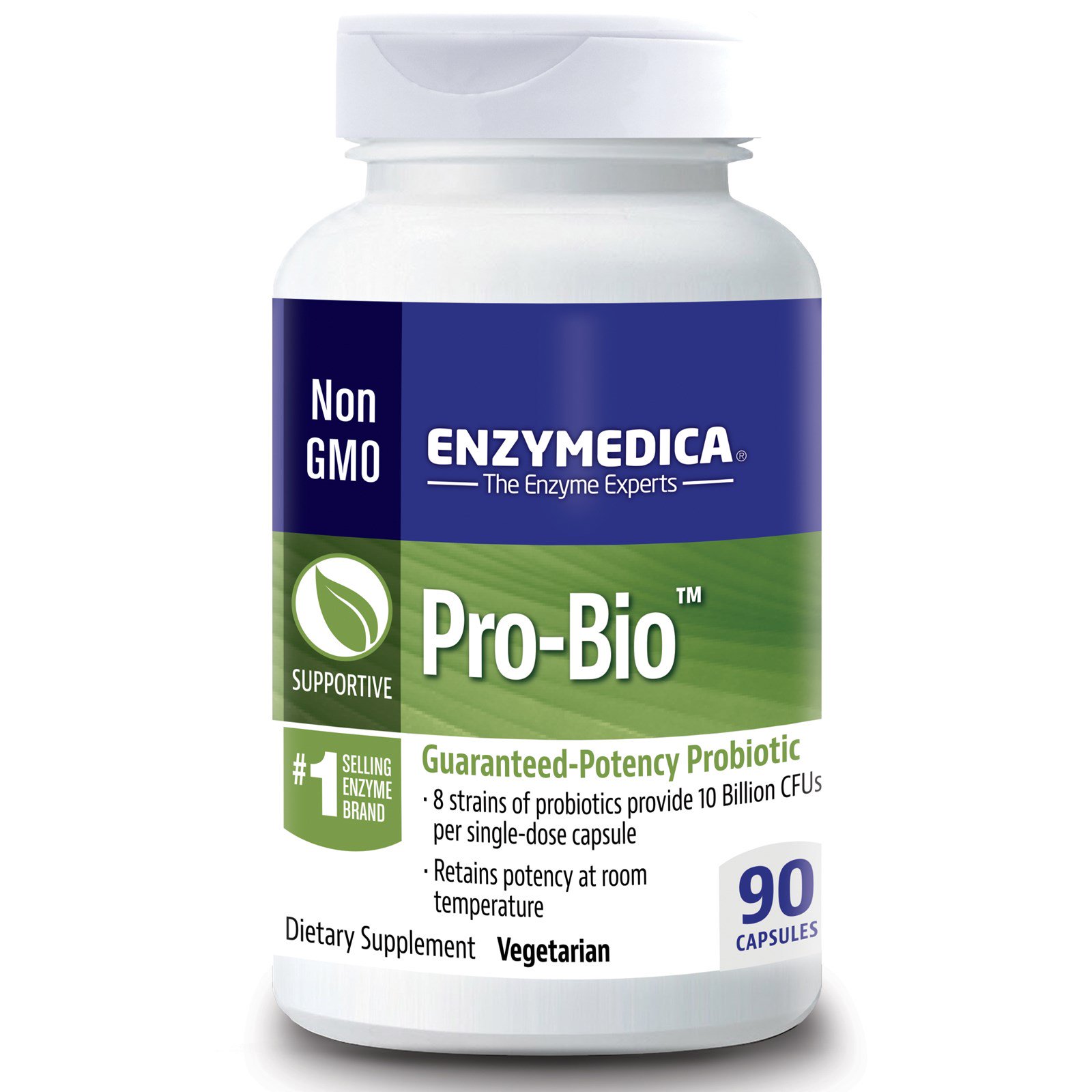 Comprar Enzymedica, Pro-Bio, Probiótico de Potência Garantida, 90 Cápsulas