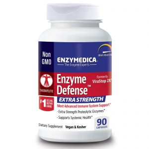 Comprar Enzymedica, Enzyme Defense (o antigo ViraStop), Extra Strength, 90 Cápsulas