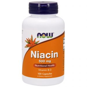 Comprar Now Foods, Niacina, 500 mg, 100 cápsulas