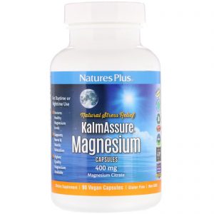 Comprar Nature's Plus, Kalmassure, Magnésio, 400 mg, 90 Cápsulas Veganas