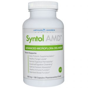 Comprar Arthur Andrew Medical, Syntol AMD, Advanced Microflora Delivery, 500 mg, 180 Cápsulas