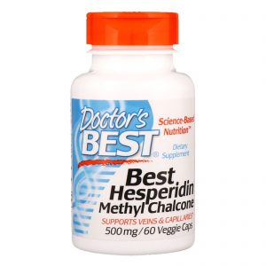 Comprar Doctor's Best, A Melhor Hesperidina Metil Chalcona, 500 mg, 60 Cápsulas Vegetais