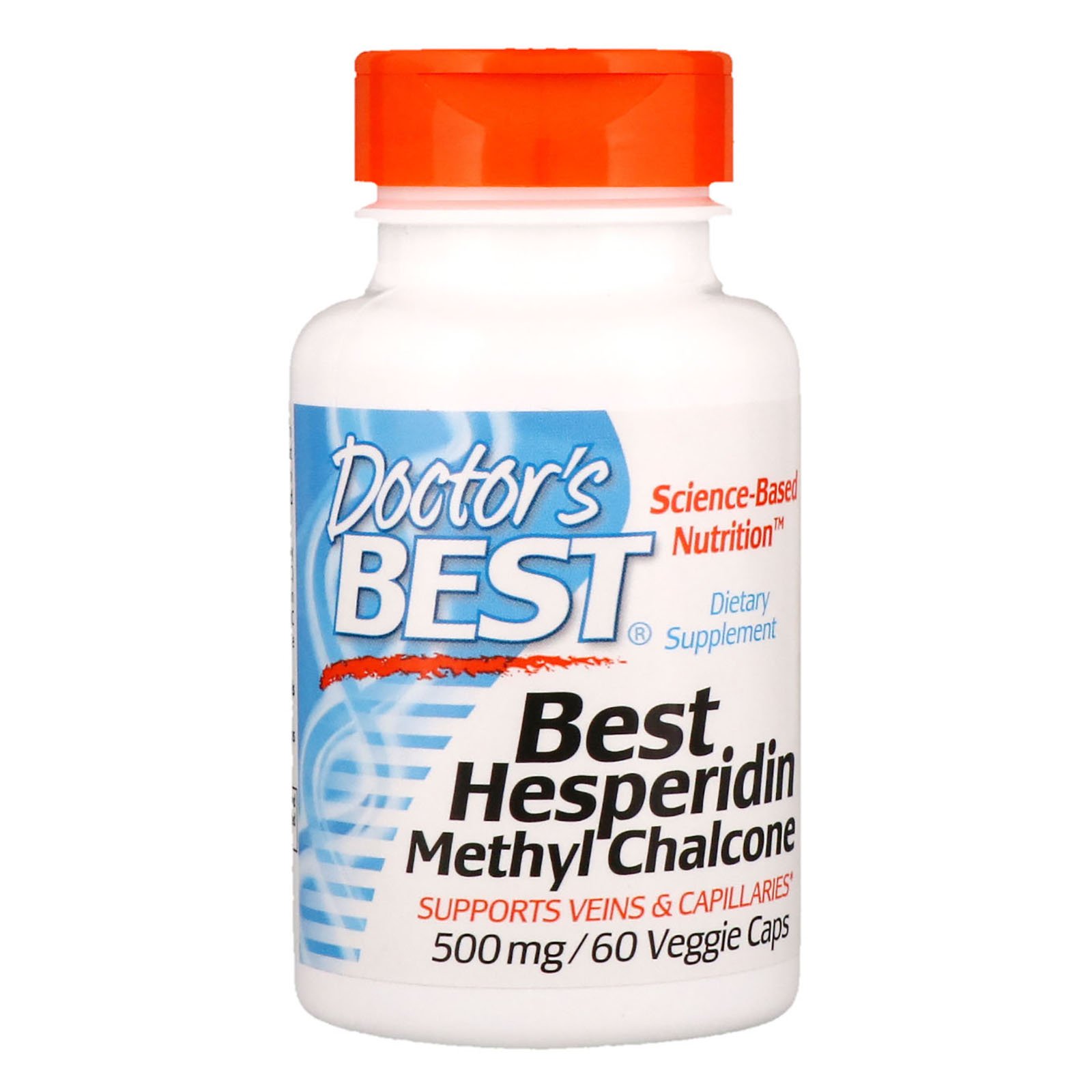 Comprar Doctor's Best, A Melhor Hesperidina Metil Chalcona, 500 mg, 60 Cápsulas Vegetais