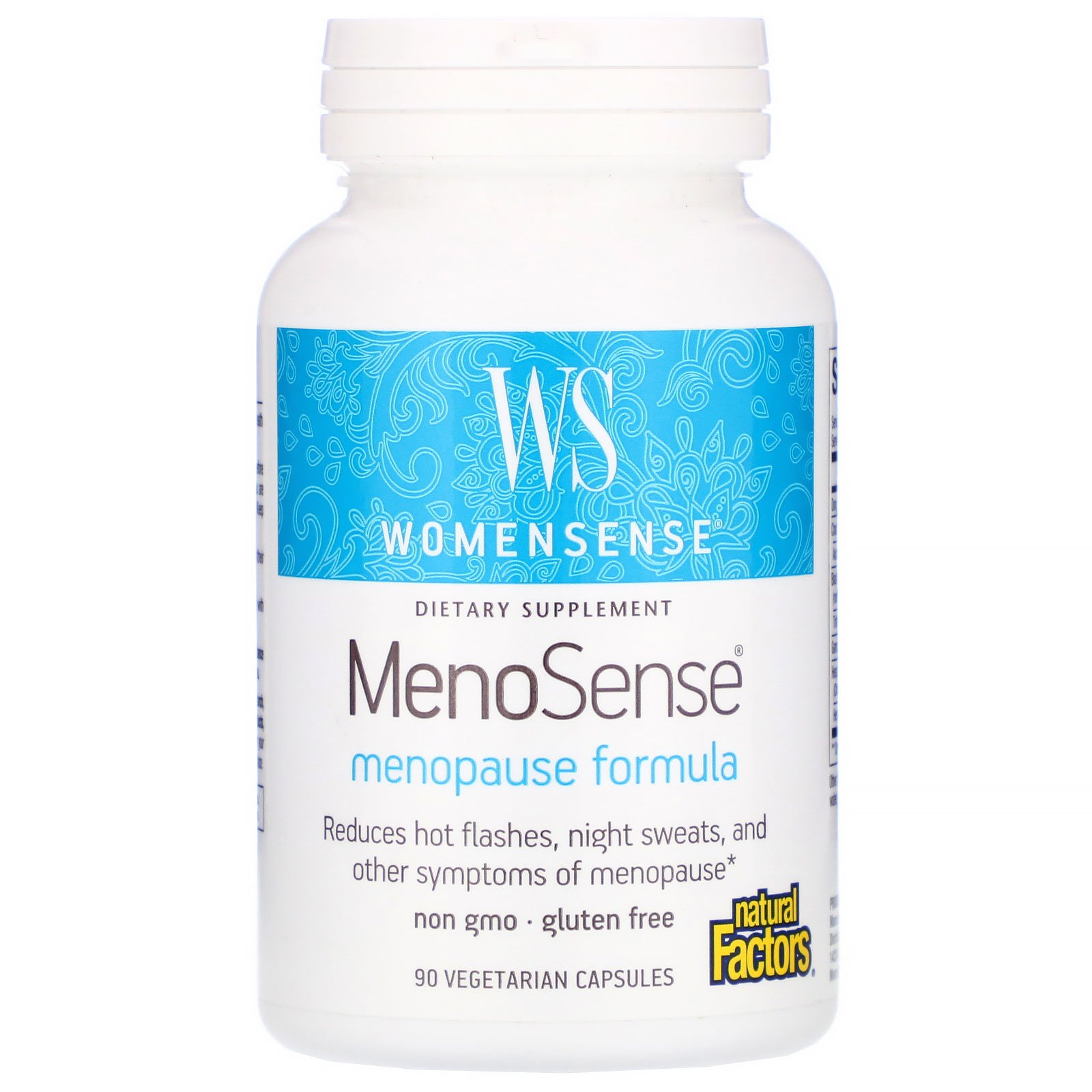 Comprar Natural Factors, WomenSense, MenoSense, Fórmula Menopausa, 90 cápsulas vegetarianas
