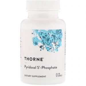 Comprar Thorne Research, Piridoxal 5'-Fosfato, 180 Cápsulas